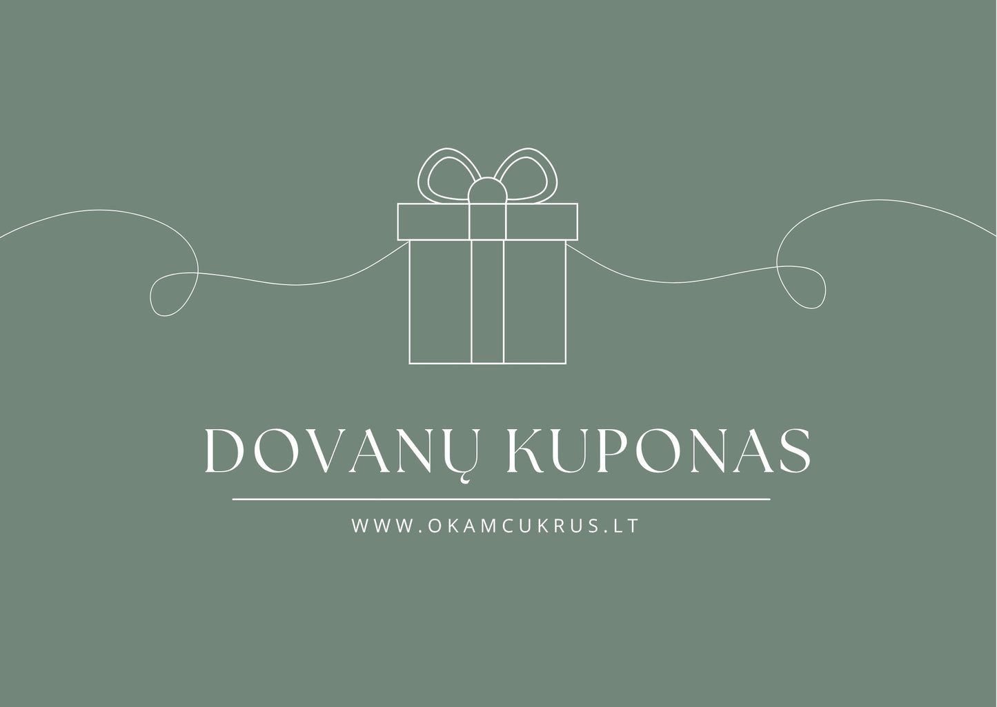 DOVANŲ KUPONAS
