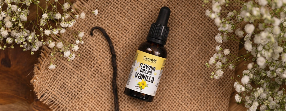 Ostrovit vaniliniai skonio lašai 30ml