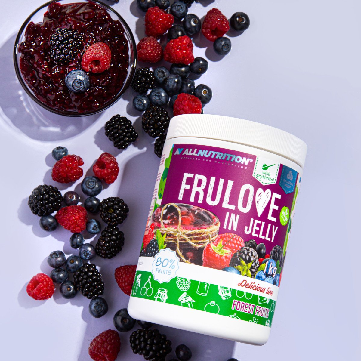 FRULOVE miško uogų uogienė (1000G)
