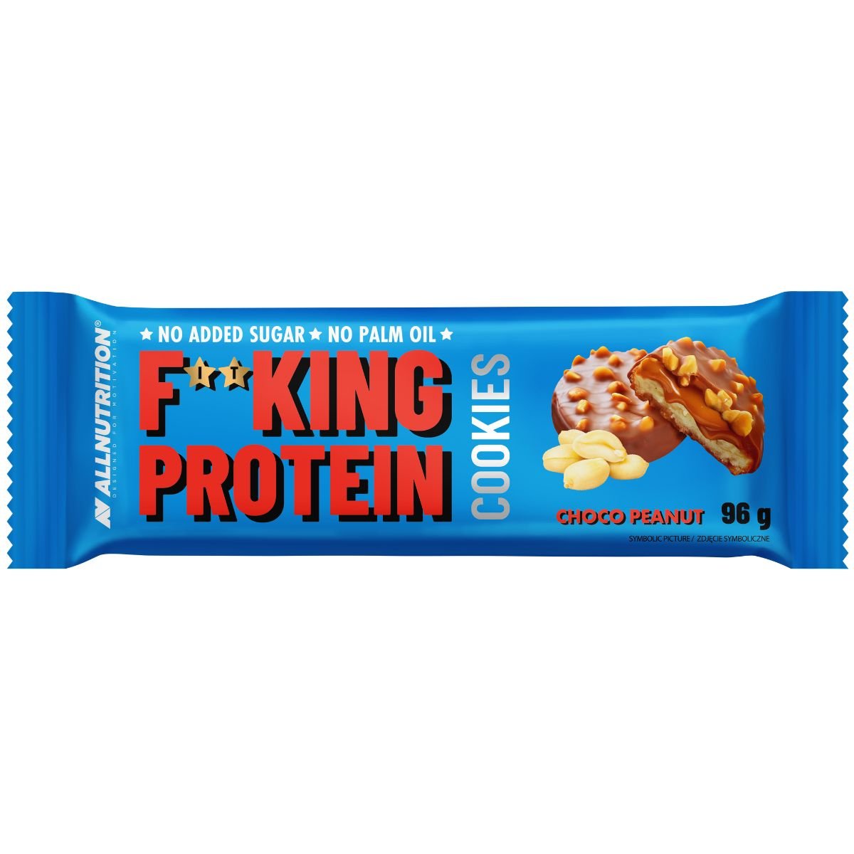 FITKING PROTEIN šokoladiniai baltyminiai sausainiai su riešutais