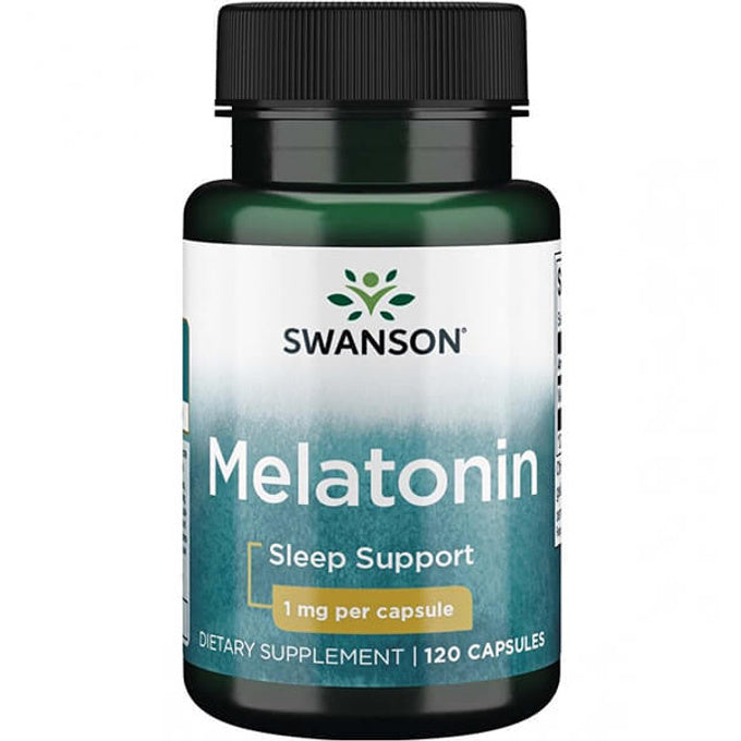 Swanson Melatonin 1mg 120 kap.