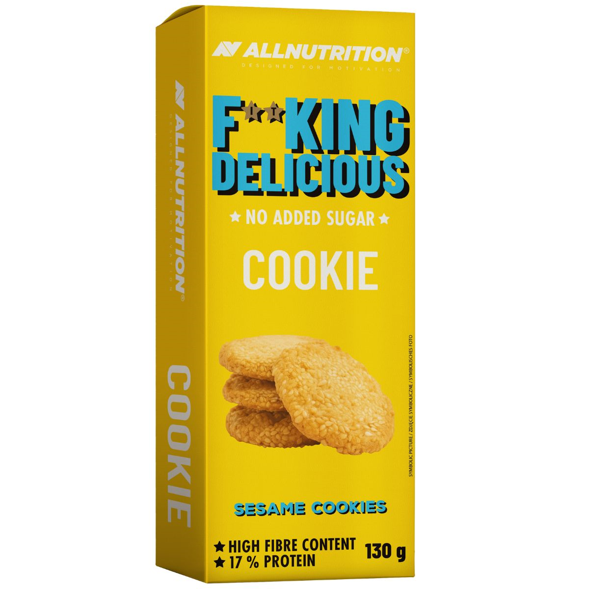 FITKING DELICIOUS sausainiai su sezamų sėklomis 130g