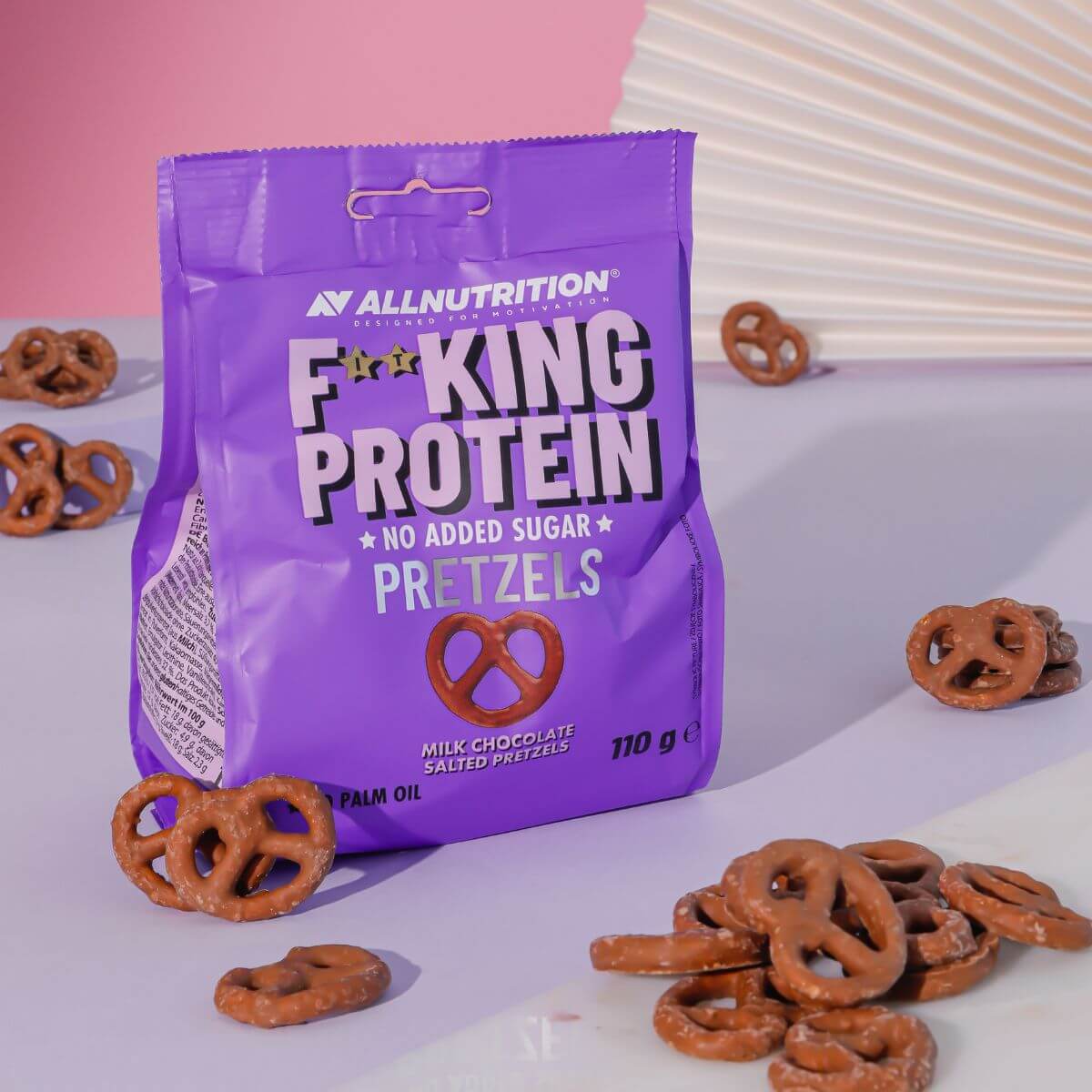 Baltyminiai Pretzels sausainiai 110g
