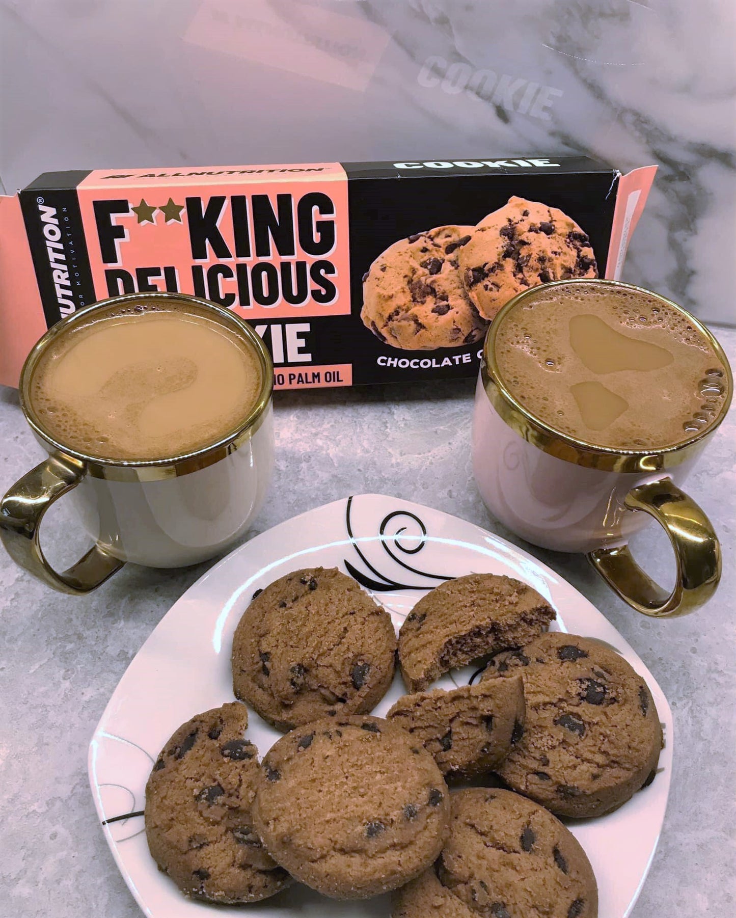 FITKING DELICIOUS sausainiai su šokolado gabalėliais