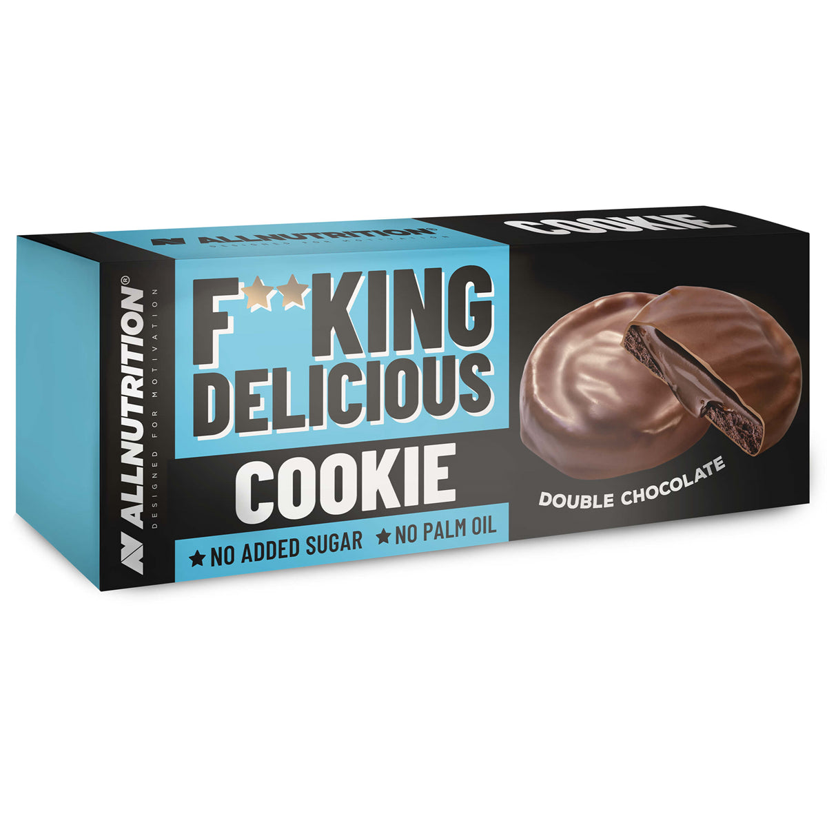 FITKING DELICIOUS dvigubo šokolado sausainiai