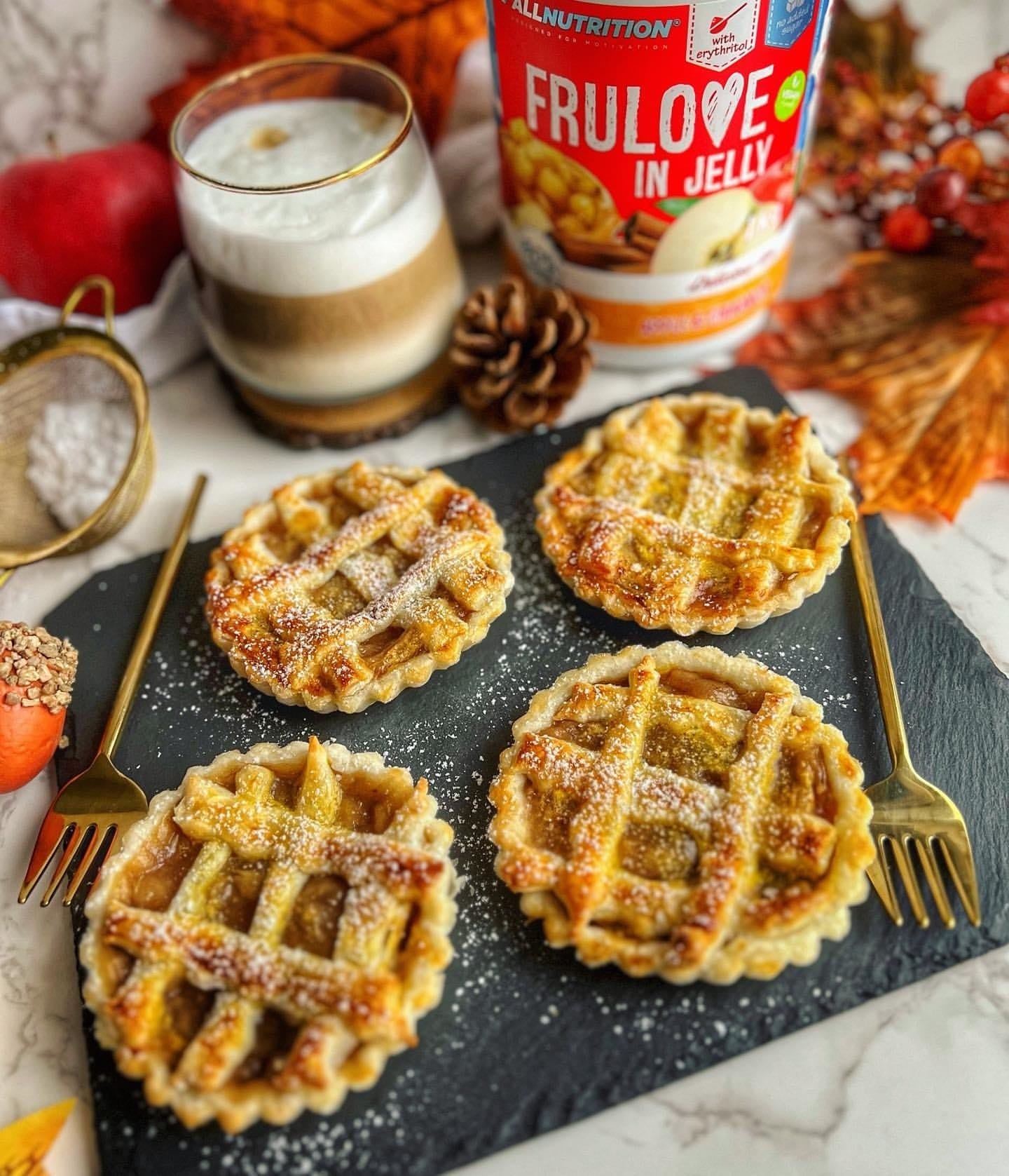 FRULOVE obuolių ir cinamono skonio uogienė (1000G)