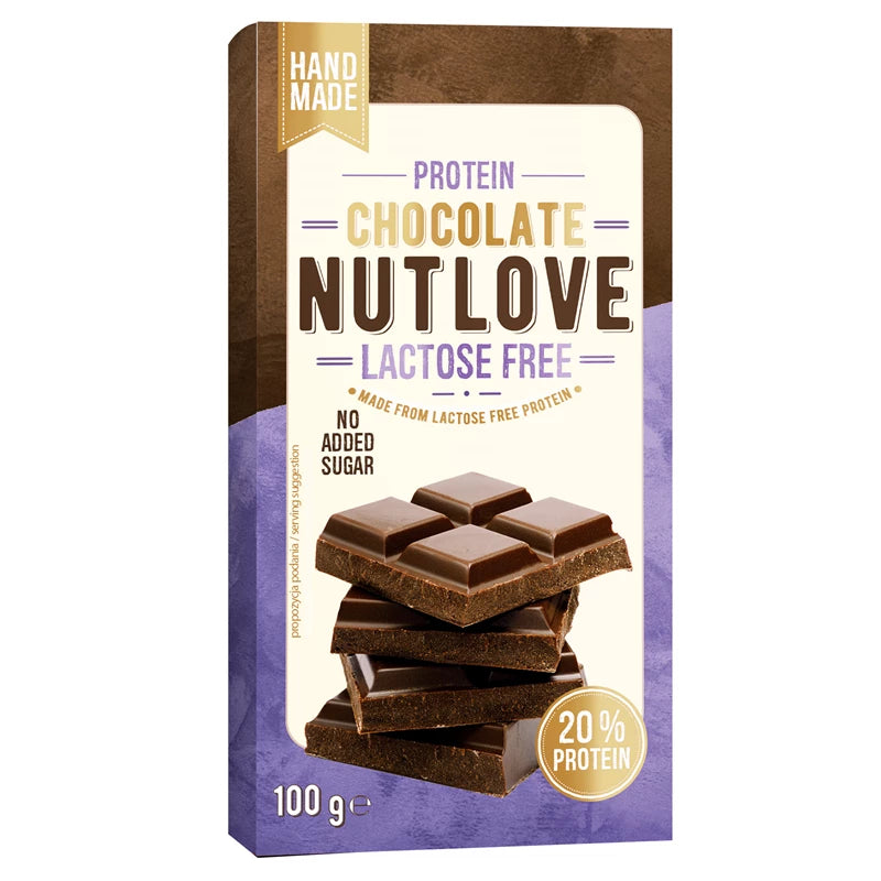 PROTEIN baltyminis šokoladas be laktozės