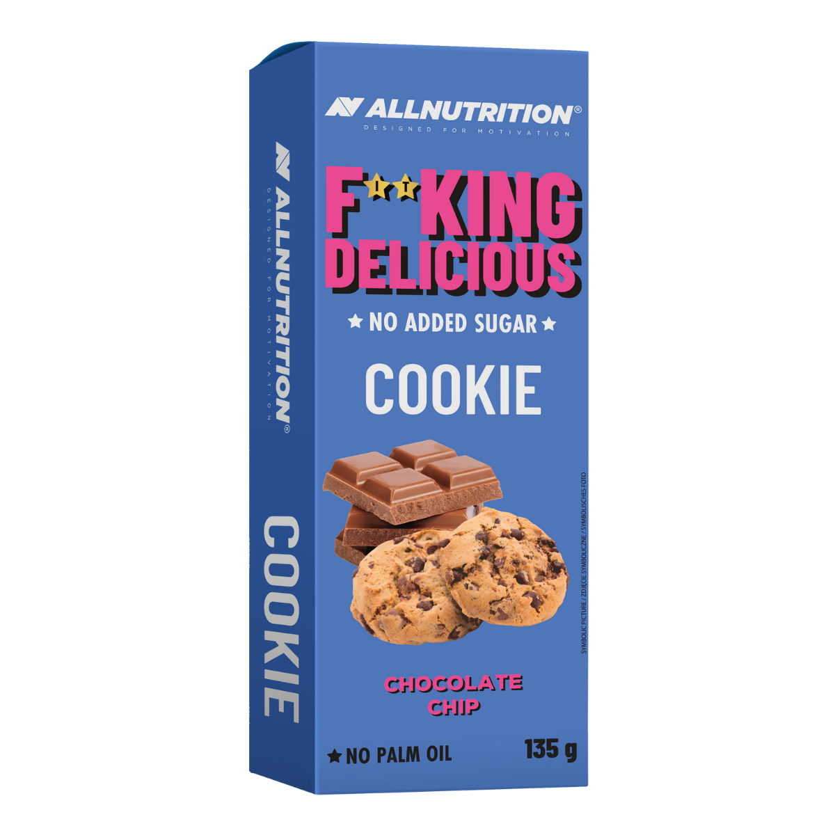 FITKING DELICIOUS sausainiai su šokolado gabalėliais
