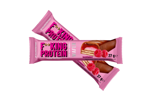 FITKING aviečių skonio batonėlis su baltymais