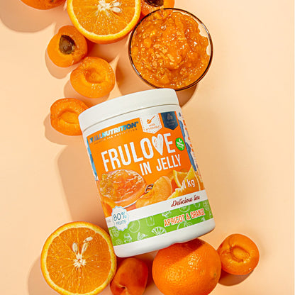 FRULOVE apelsinų ir abrikosų uogienė (1000G)