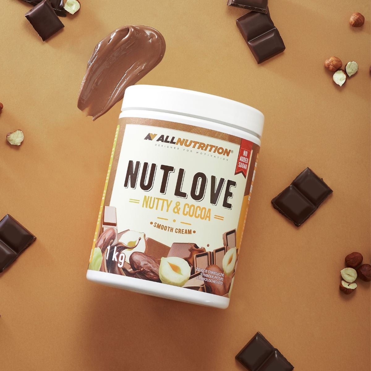 FITKING PROTEIN NUTTY&COCOA šokoladinis kremas 1kg
