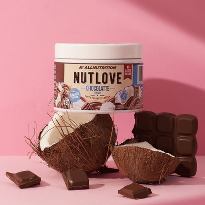 NUTLOVE riboto leidimo kavos ir šokolado kremas 480g