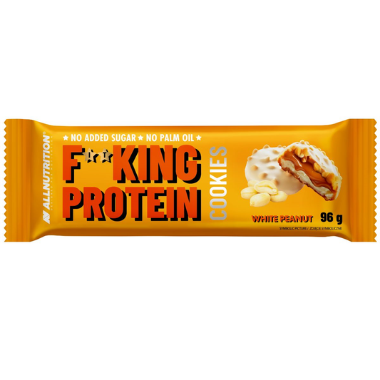 FITKING PROTEIN baltyminiai sausainiai su baltuoju šokoladu