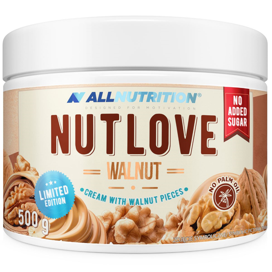 NUTLOVE riboto leidimo graikinių riešutų kremas 500g