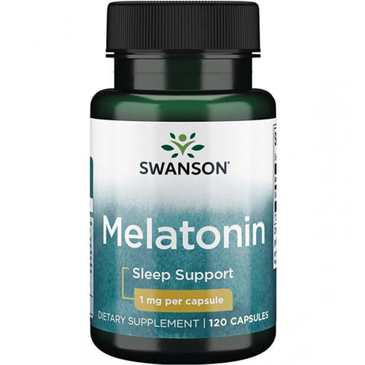 Swanson Melatonin 1mg 120 kap.