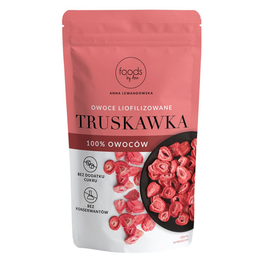 Liofilizuotos braškės 65g