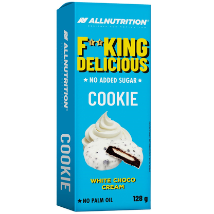 FITKING DELICIOUS šokoladiniai sausainiai su pienišku įdaru