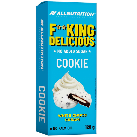 FITKING DELICIOUS šokoladiniai sausainiai su pienišku įdaru